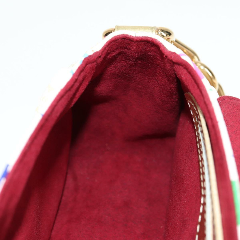 【日本直送】路易威登 Monogram Multicolor Marilyn 白色肩背包 M40206 正品 138531SAV-21