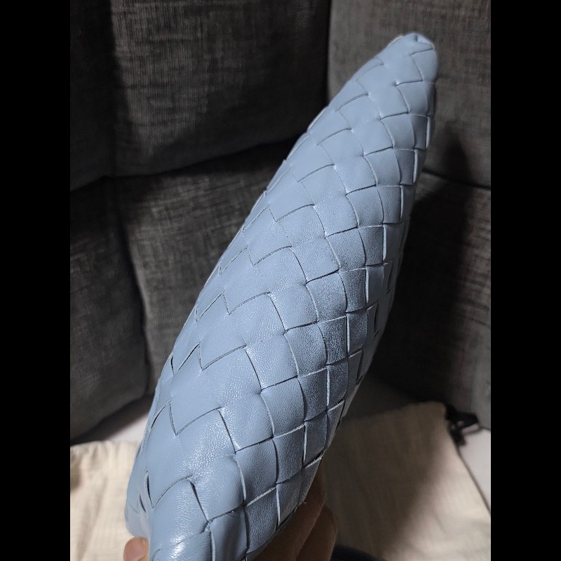 [全新]Bottega Veneta BV Mini hop 冰藍色-5