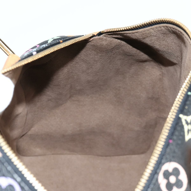 【日本直送】路易威登 Monogram Multicolor Speedy 30 手提包 黑色 M92642 正品 yk19115V-21