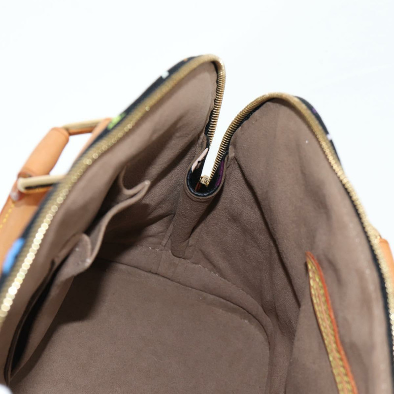 【日本直送】路易威登 Monogram Multicolor Alma 手提包 黑色 M92646 LV 正品 yk19114V-19