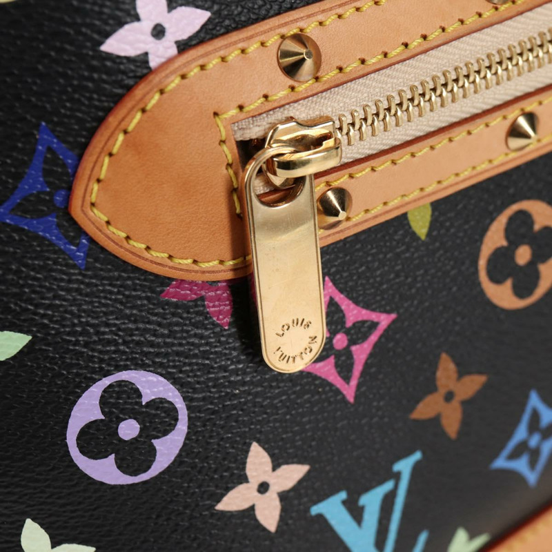 【日本直送】路易威登 Monogram Multicolor Alma 手提包 黑色 M92646 LV 正品 yk19113V-17