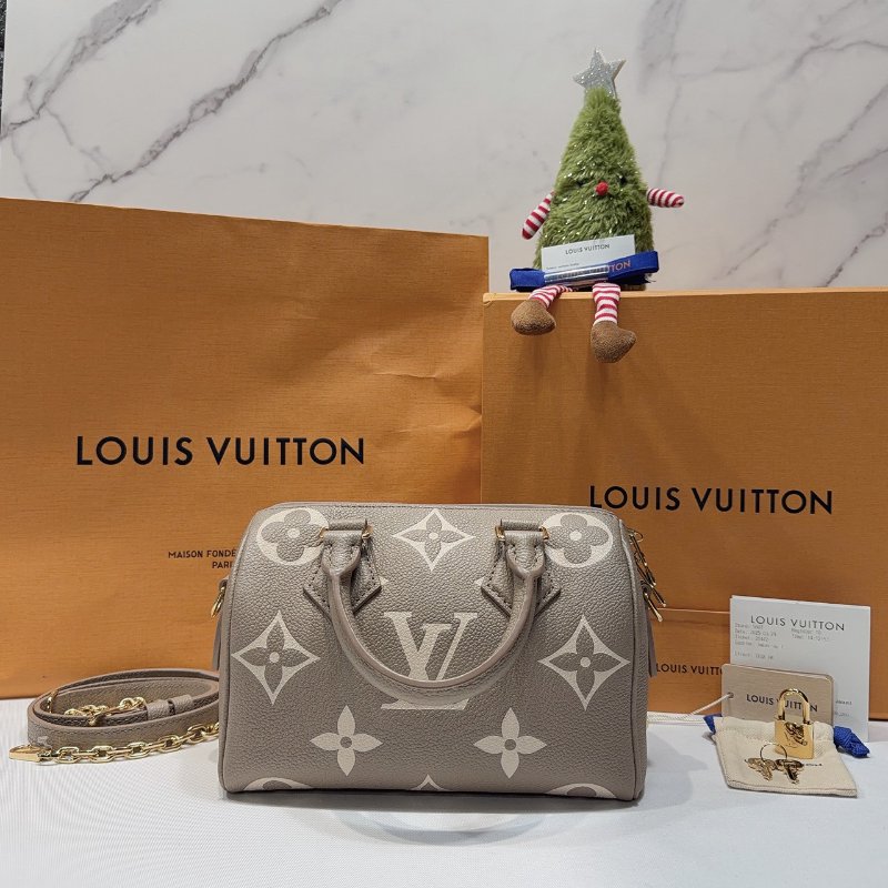 LV 大象灰壓紋Speedy 20-1