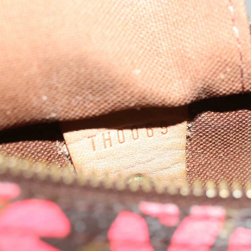 【日本直送】路易威登 Monogram Graffiti Speedy 30 手提包 粉紅色 M93704 LV 正品 138959M-10