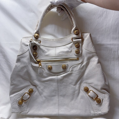 Balenciaga Motocross Giant 21 Brief小羊皮手提機車包 Balenciaga機車包