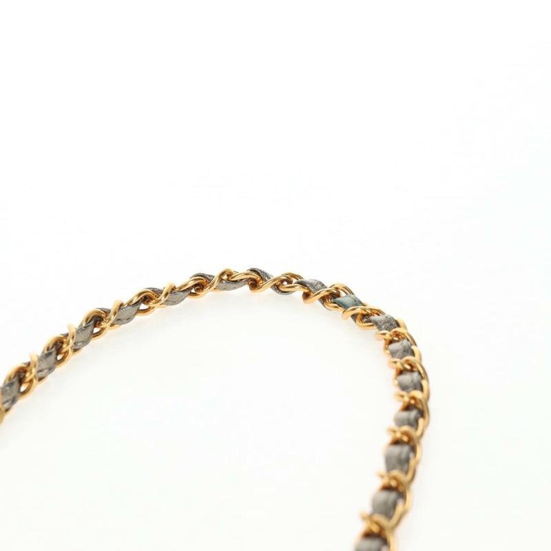 【日本直送】香奈兒 (CHANEL) Matelasse 鏈條肩背包，綠色皮革，CC 標誌，正品編號 136053SAV-13