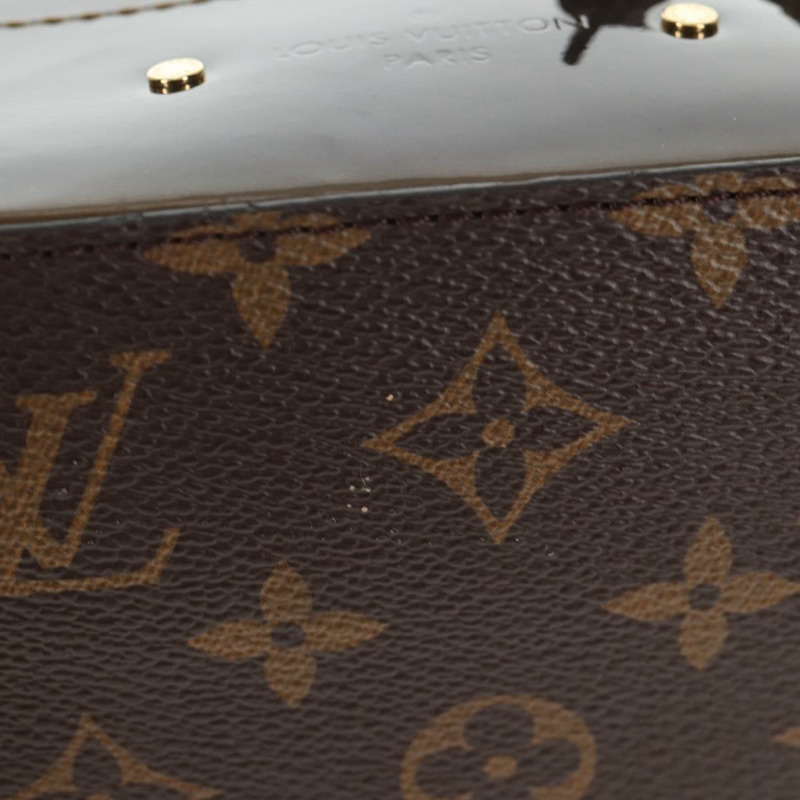 【日本直送】路易威登 Monogram Vernis Hot Springs 雙肩包 卡其色 M54389 LV Auth BA5768V-5