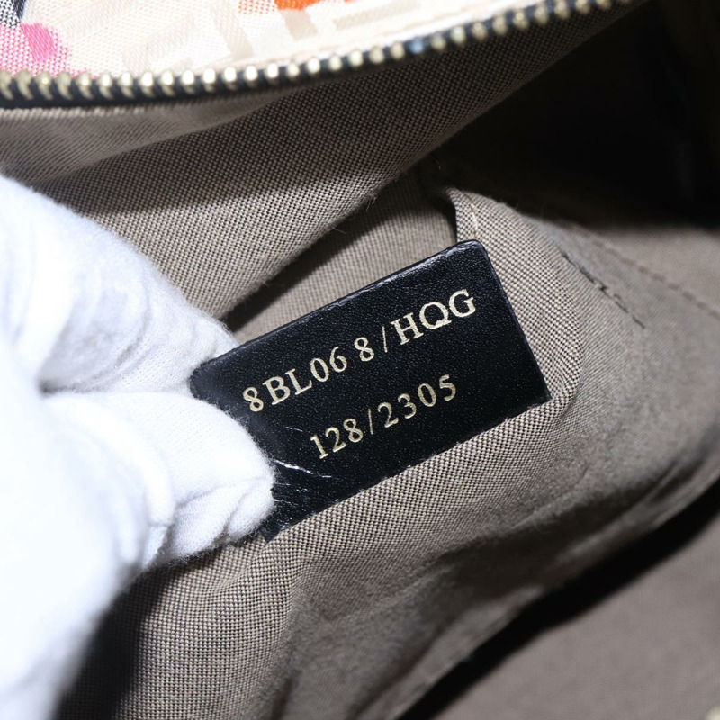 【日本直送】FENDI Zucchino帆布波士頓包 米色 金色 正品 128920SAV-10