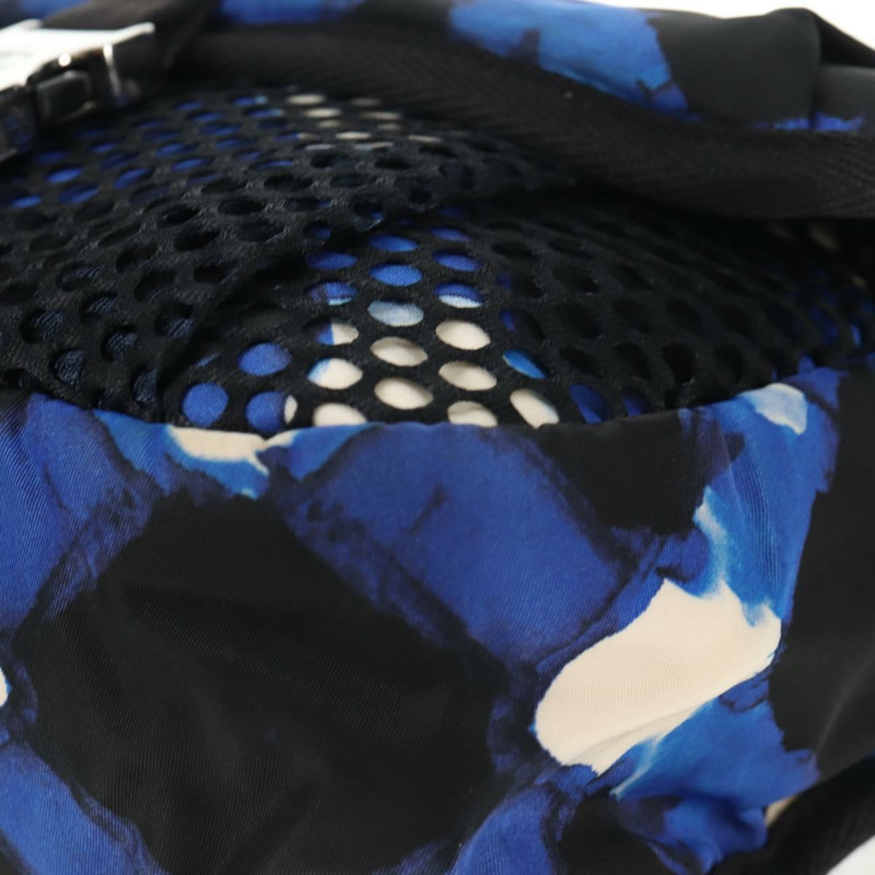 【日本直送】香奈兒尼龍單背包，藍黑銀雙C標誌，貨號141222V-16