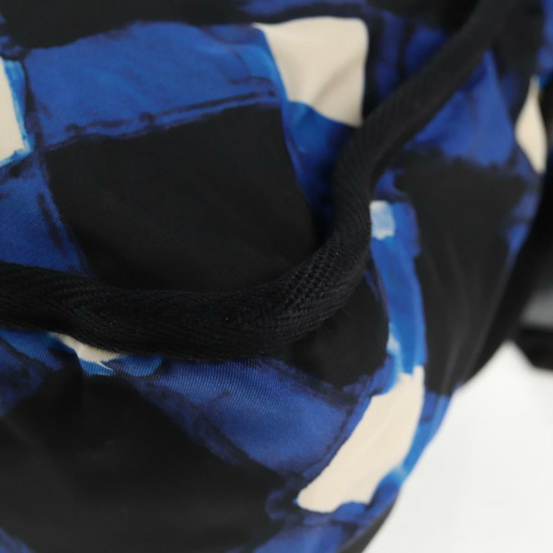 【日本直送】香奈兒尼龍單背包，藍黑銀雙C標誌，貨號141222V-18