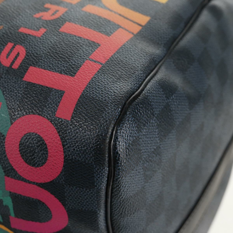 【日本直送】路易威登 Damier Cobalt Keepall Bandouliere 55 旅行包 N41356 LV Auth 140002SM-19