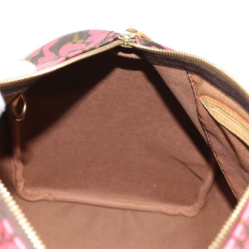 【日本直送】路易威登 Monogram Graffiti Speedy 30 手提包 粉紅色 M93704 LV 正品 145265M-19