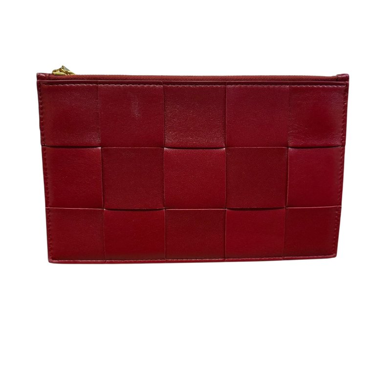 【美收精品】BV 紅色手拿包 5-123-0