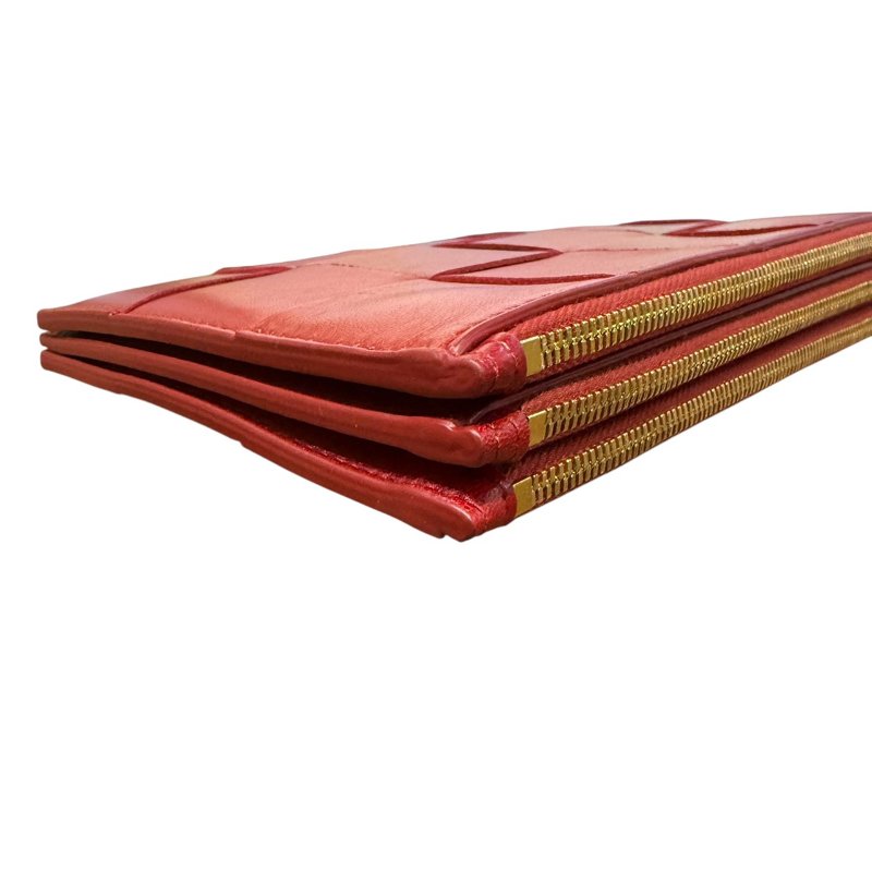 【美收精品】BV 紅色手拿包 5-123-3