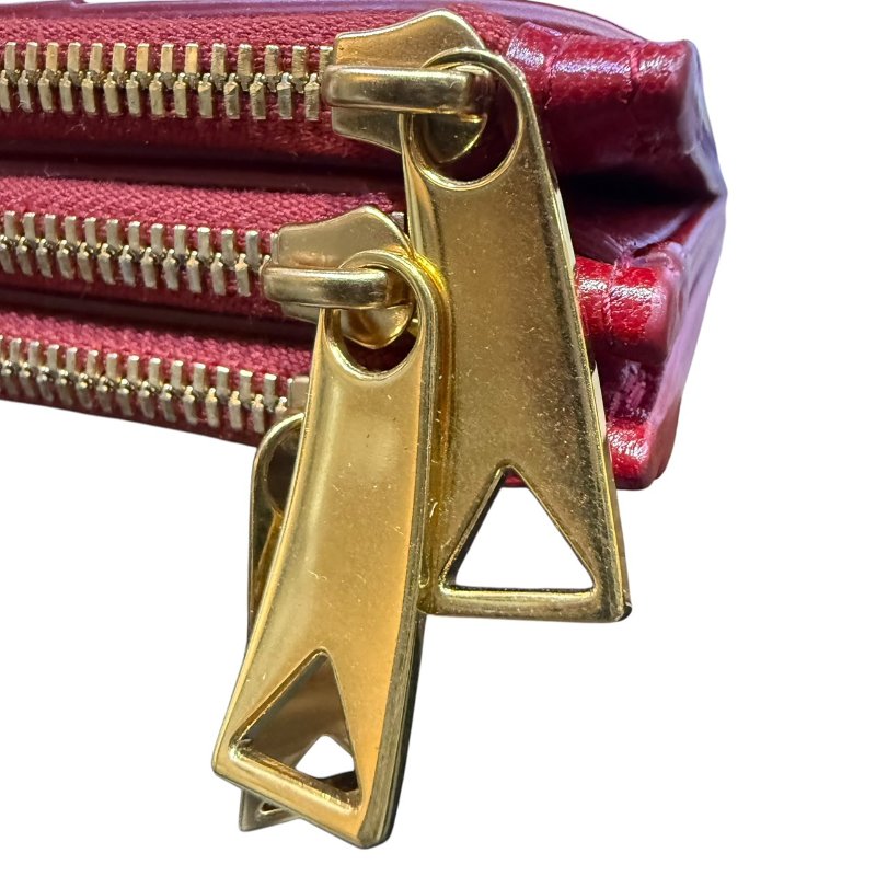 【美收精品】BV 紅色手拿包 5-123-10