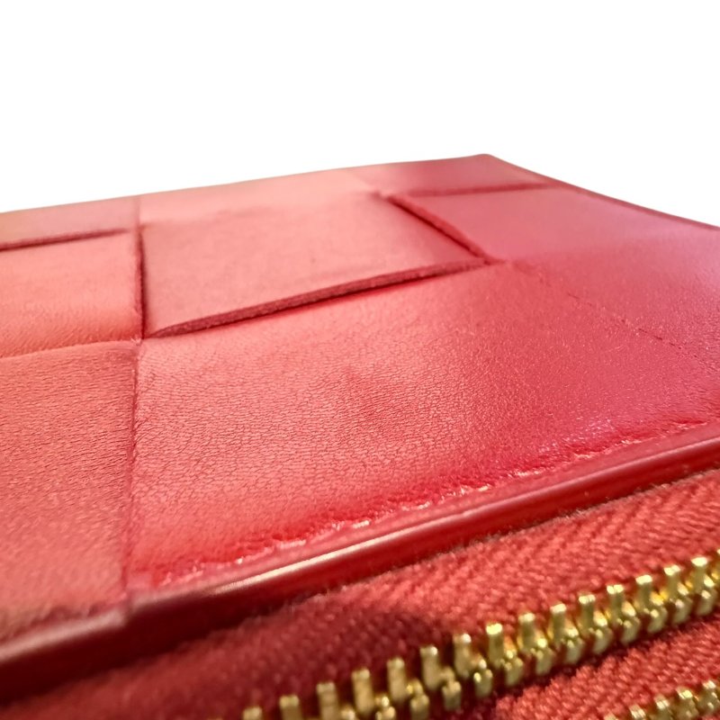 【美收精品】BV 紅色手拿包 5-123-12