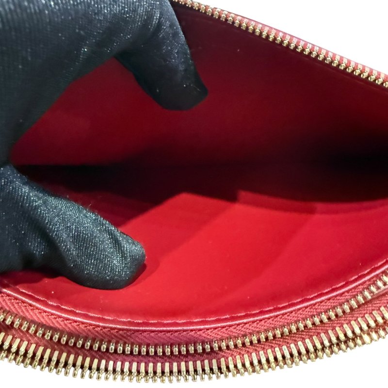 【美收精品】BV 紅色手拿包 5-123-21