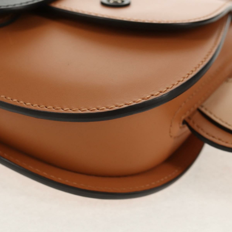 【日本直送】GUCCI 兒童無尾熊手提包 皮革 棕色 銀色 605824 正品 146368SAV-14