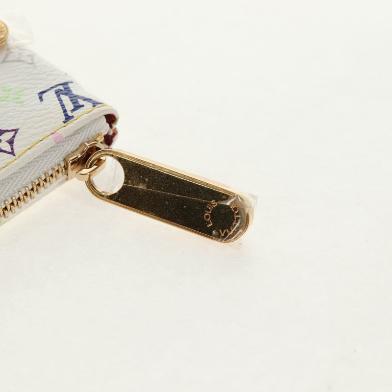 【日本直送】路易威登 Monogram Multicolor Pochette GM 手拿包 白色 M60027 正品 145858SAV-7