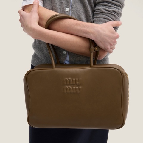 Miu Miu 女士 Beau 矩形手提包均碼碼34cm*10cm*23cm