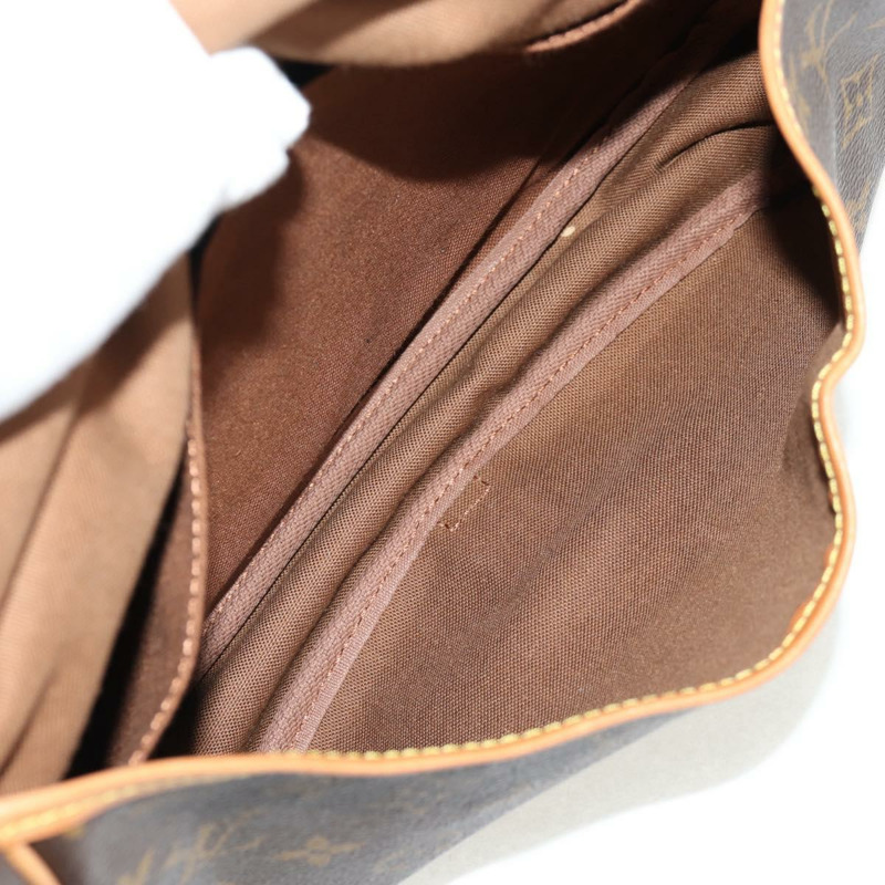【日本直送】路易威登 Monogram Saumur 30 肩背包 M42256 LV Auth 144542V-10
