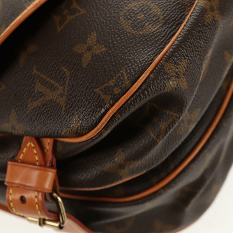 【日本直送】路易威登 Monogram Saumur 30 肩背包 M42256 LV Auth 144542V-16
