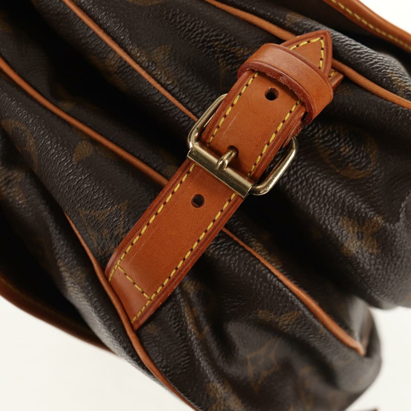 【日本直送】路易威登 Monogram Saumur 30 肩背包 M42256 LV Auth 144542V-20