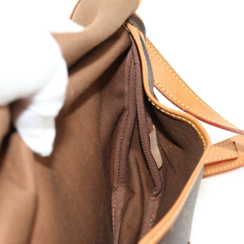 【日本直送】路易威登 Monogram Saumur 30 肩背包 M42256 LV Auth 144542V-27