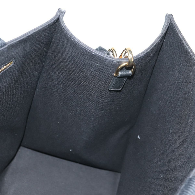 【日本直送】FENDI VERSACE 聯名款帆布托特包，黑色金色，兩用款，正品 BA6912M-26