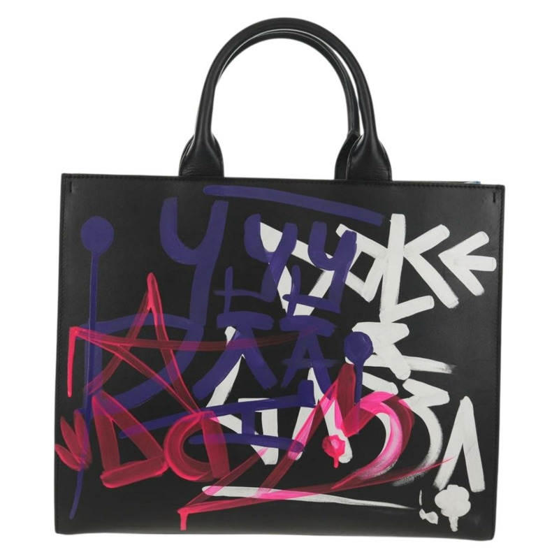 【日本直送】DOLCE&GABBANA Graffiti DAILY 手提包，皮革材質，多色可選，正品編號 146637SAM-1