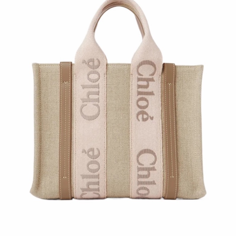 Chloe 女士 小號 woody 托特手提包 26.5cm*8cm*20cm-0