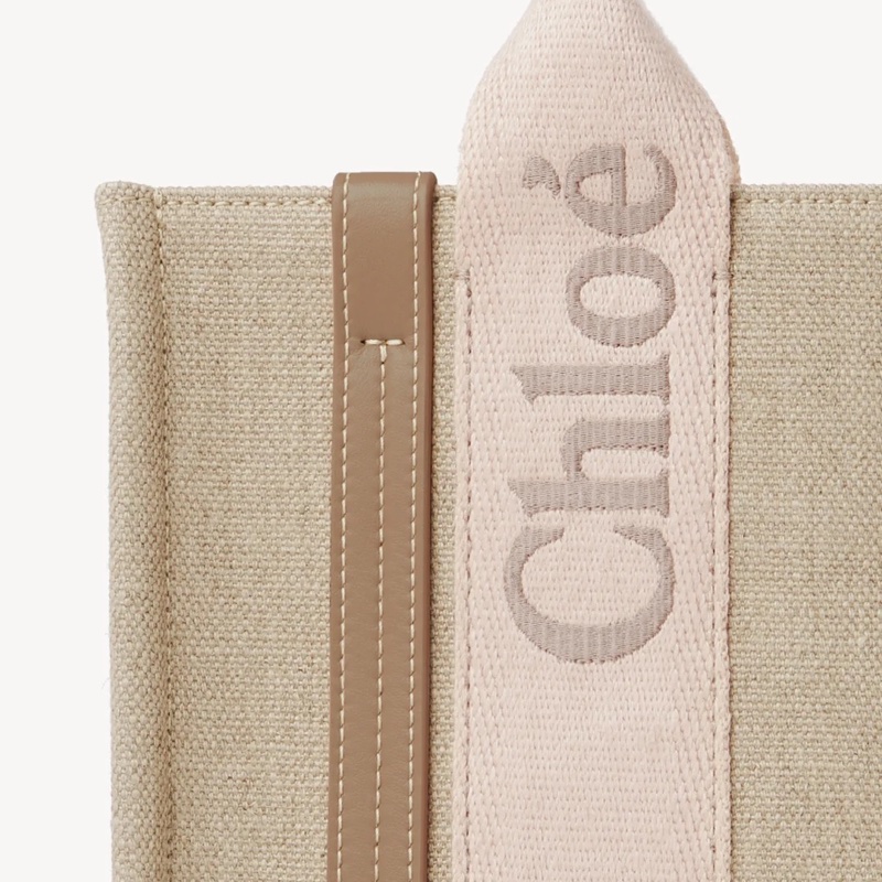 Chloe 女士 小號 woody 托特手提包 26.5cm*8cm*20cm-4