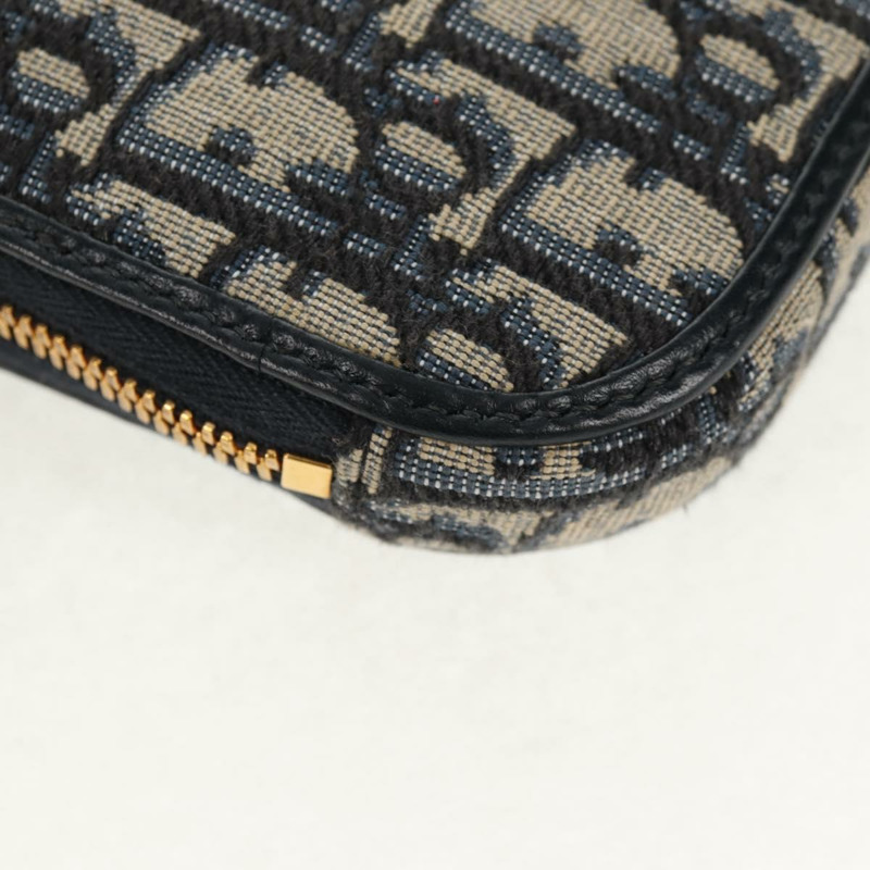 【日本直送】Christian Dior Trotter 帆布 Dior 30 Montaigne 鏈條包 海軍藍 正品 147260M-16