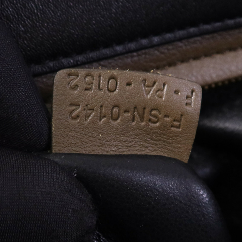 CELINE 牛皮/麂皮皮革Trapeze金扣手挽肩背兩用袋-8