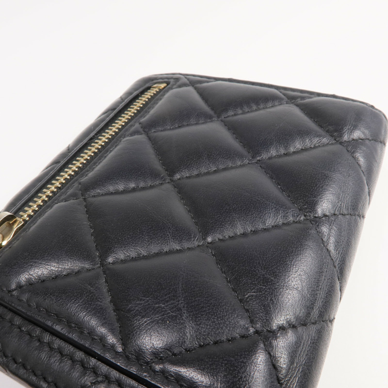 CHANEL 羊皮皮革2.55 Wallet金扣錢包-18