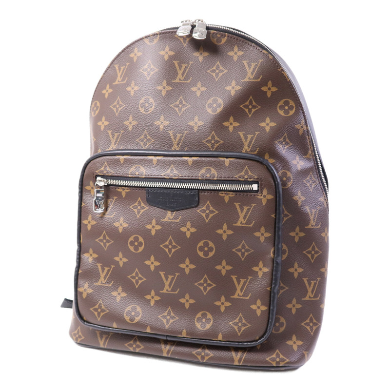 LOUIS VUITTON Monogram Josh Backpack 銀扣背包-2