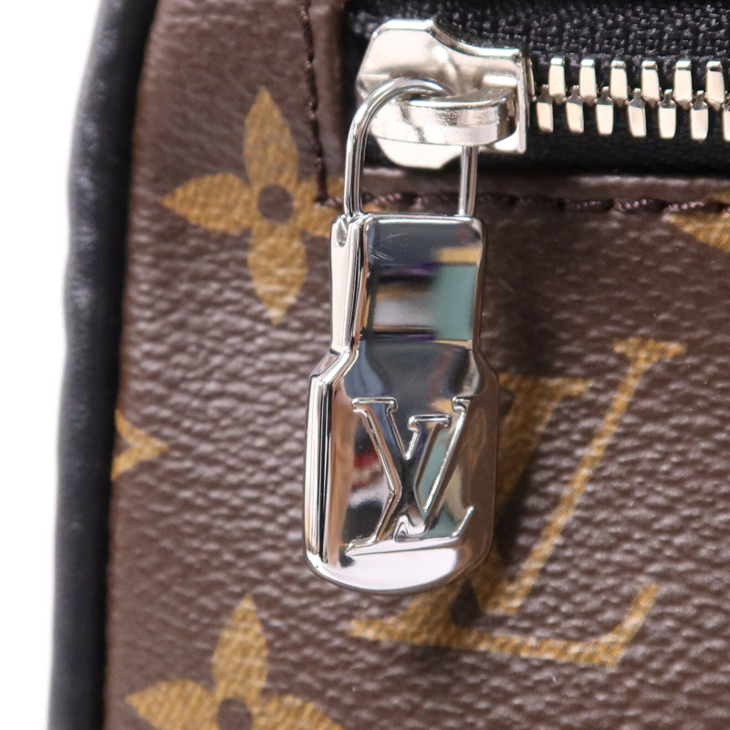 LOUIS VUITTON Monogram Josh Backpack 銀扣背包-6