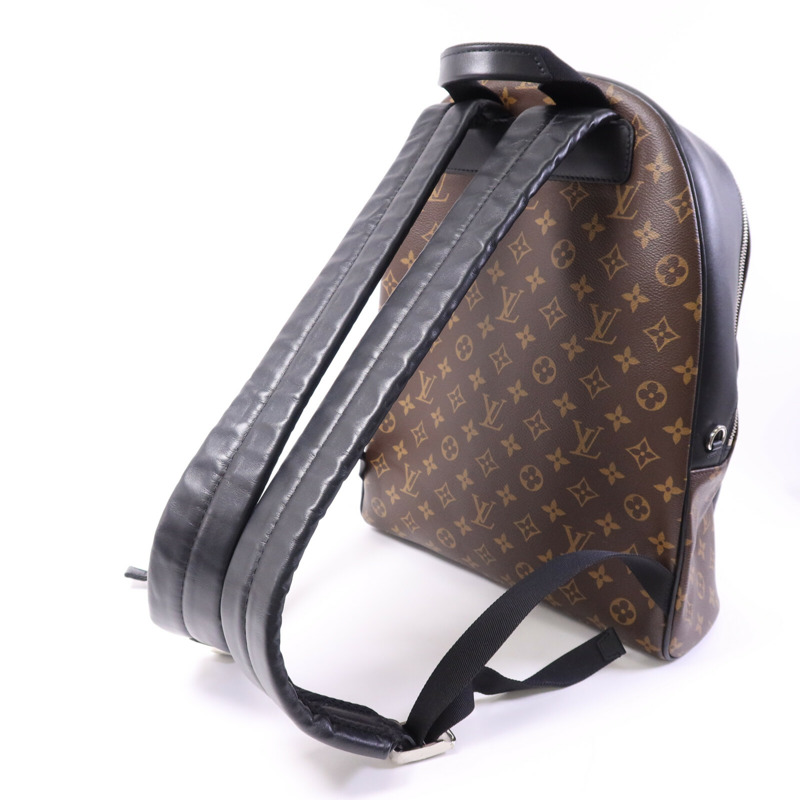 LOUIS VUITTON Monogram Josh Backpack 銀扣背包-7