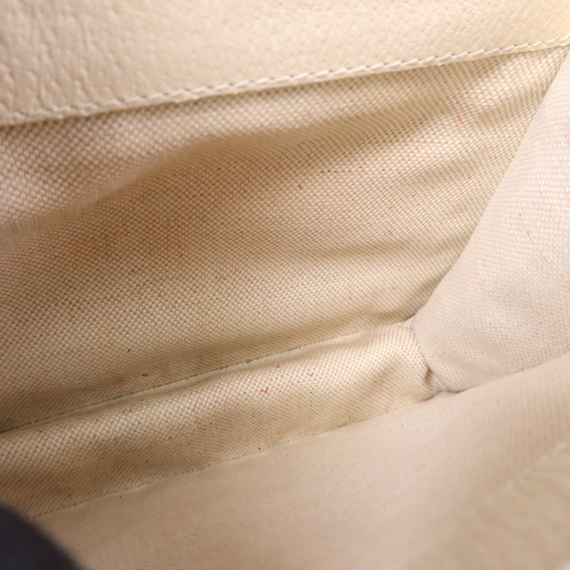 GUCCI 牛皮皮革Dionysus Bamboo銀扣手挽肩背兩用袋-15