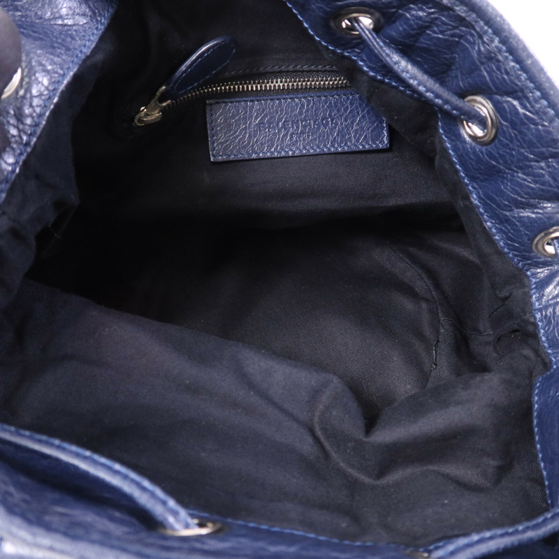 BALENCIAGA 牛皮皮革Giant Mini Pompon銀扣手挽肩背兩用袋-4