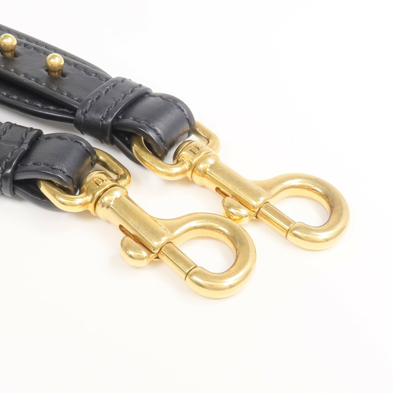Dior 帆布Strap金扣肩背帶-5