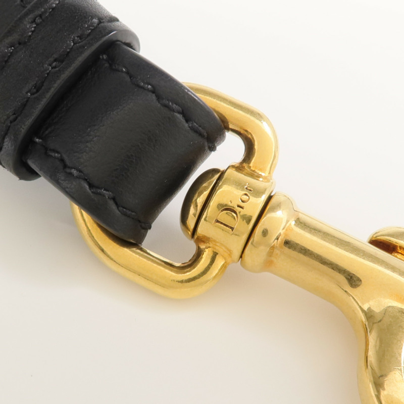 Dior 帆布Strap金扣肩背帶-8