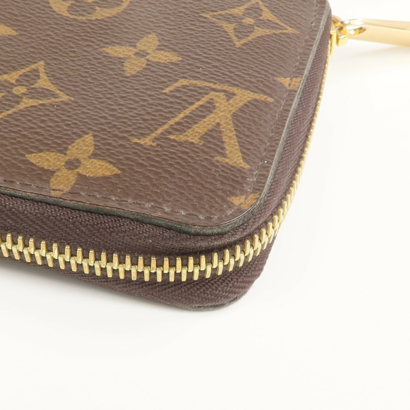 LOUIS VUITTON Monogram Zipper Long Wallet金扣長錢包-9