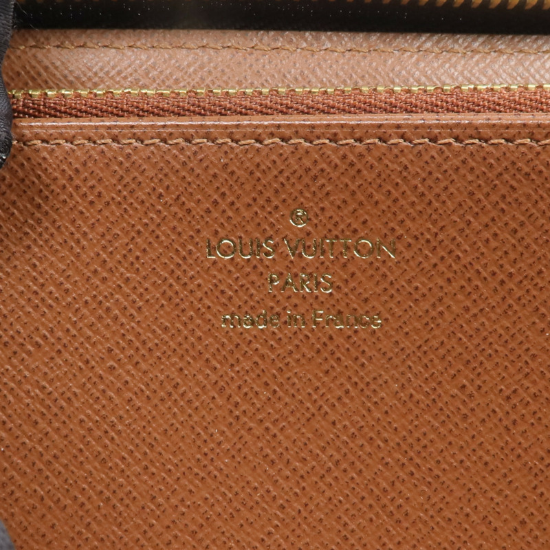 LOUIS VUITTON Monogram Zipper Long Wallet金扣長錢包-13