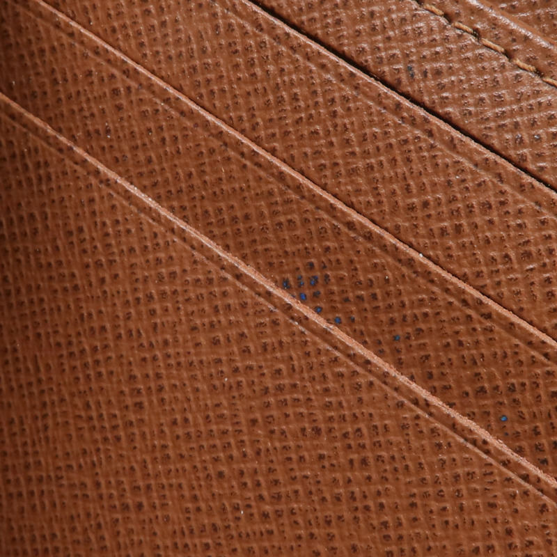 LOUIS VUITTON Monogram Zipper Long Wallet金扣長錢包-14