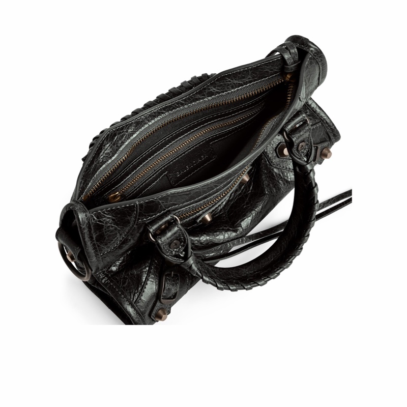 Balenciaga 女士 Le City 迷你拉鍊單肩包均碼碼MINI、23.8cm*6.3cm*16cm-2