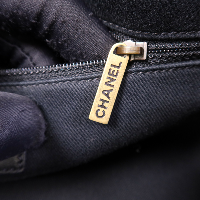 CHANEL 牛皮皮革2 Way Shoulder Bag金扣鏈帶手挽肩背兩用袋-6