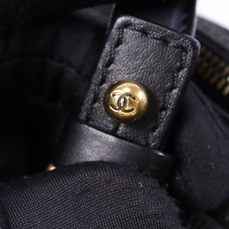 CHANEL 牛皮皮革2 Way Shoulder Bag金扣鏈帶手挽肩背兩用袋-15