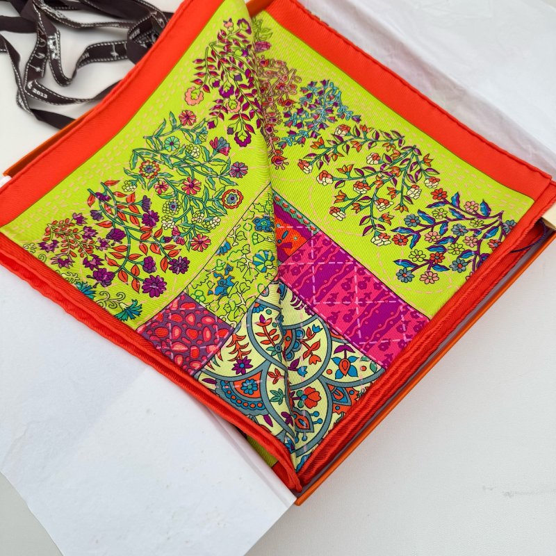 Hermes 愛馬仕絲巾 90*90cm 全新-2