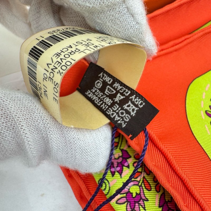 Hermes 愛馬仕絲巾 90*90cm 全新-4