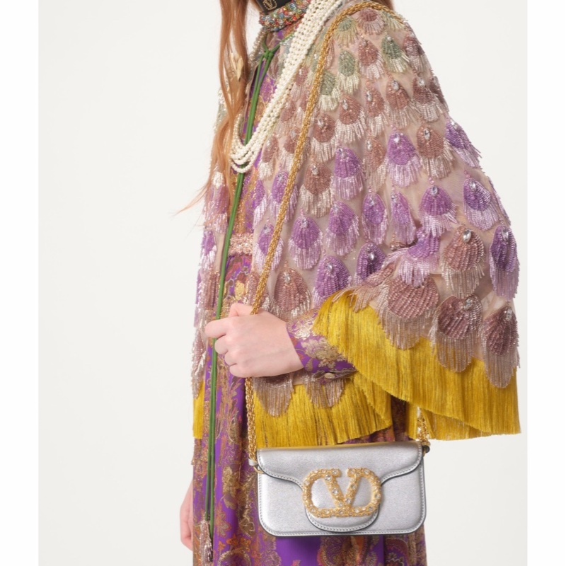 Valentino 女士 徽標小號單肩包均碼碼小號、20cm*5cm*11cm-3